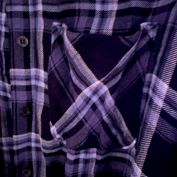 Bella Dahl women’s Plaid Button-Up Shirt - Picture 3 of 9